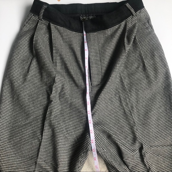 gingham high waisted trousers - Picture 16 of 16